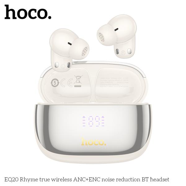 Hoco EQ20 Rhyme true wireless ANC+ENC noise reduction Bluetooth Earbuds