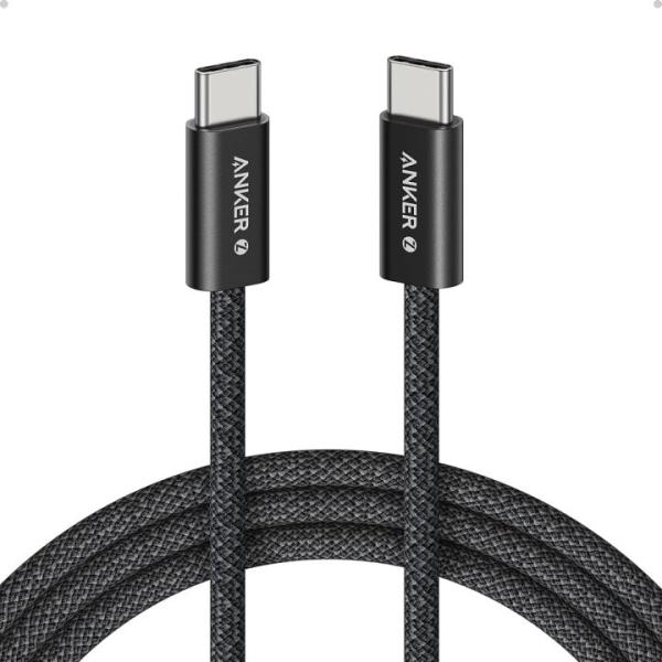 Anker Zolo USB-C to USB-C 240W Ultra Fast Charging Cable (1M) for All USB-C Devices