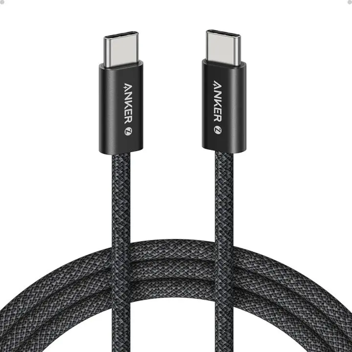 Anker Zolo USB-C to USB-C 240W Ultra Fast Charging Cable (1M) for All USB-C Devices