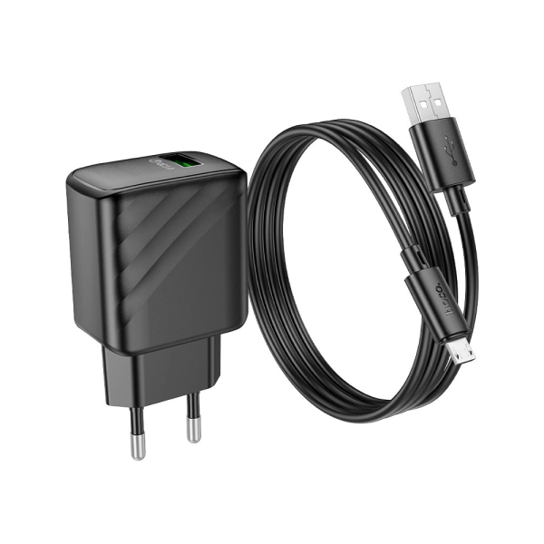 Hoco CS21A Rich Single Port ǪC3.0 Charger(EU)
