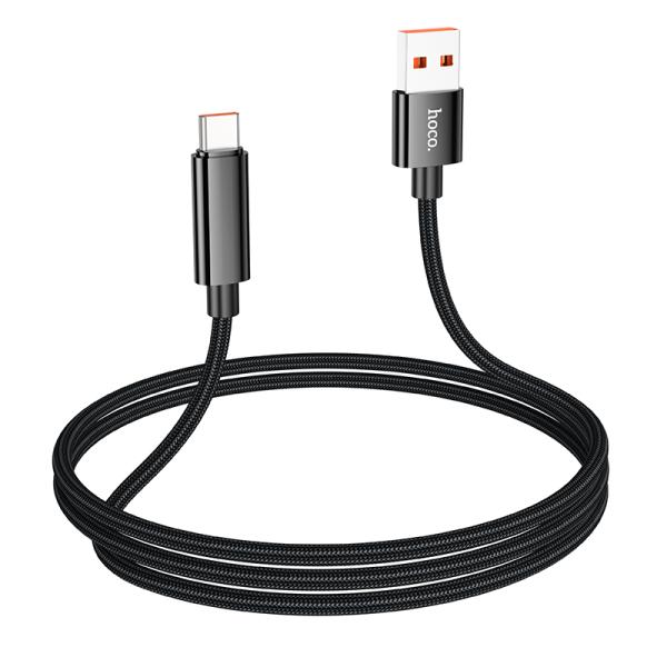 Hoco U125 Benefit 66W USB to Type-C Fast Charging Data Cable