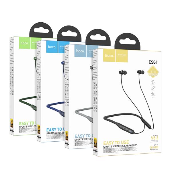 hoco ES64 Sports Bluetooth Wireless Neckband Earphone