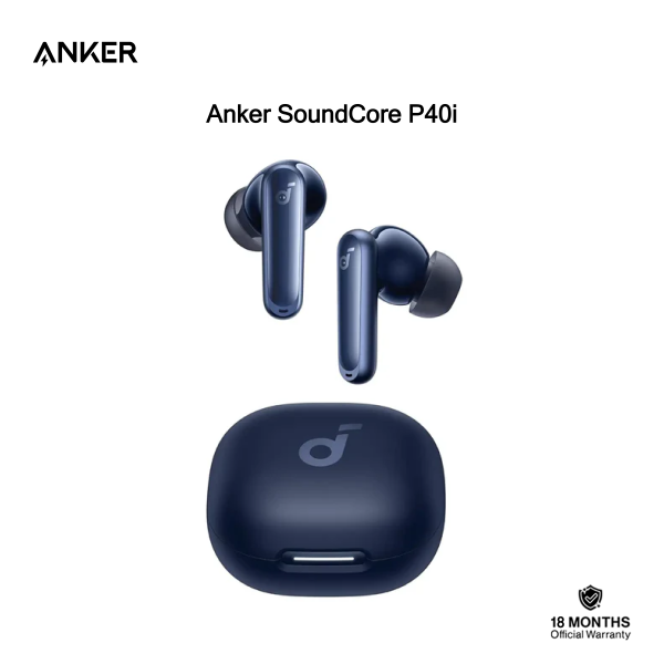 Anker Soundcore P40i True Wireless Earbuds With 40dB ANC, 55H Playtime, Bluetooth 5.3