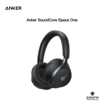 Anker Soundcore Space One True Wireless Over Ear Headphone With 40dB Adaptive ANC, Hi-Res Audio, 40mm Drivers, 55H Playtime, Bluetooth 5.3, LDAC