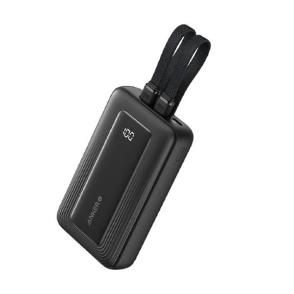 Anker Zolo 10000mAh Power Bank With 35W Fast Charging & Built‑In Dual USB‑C Cables