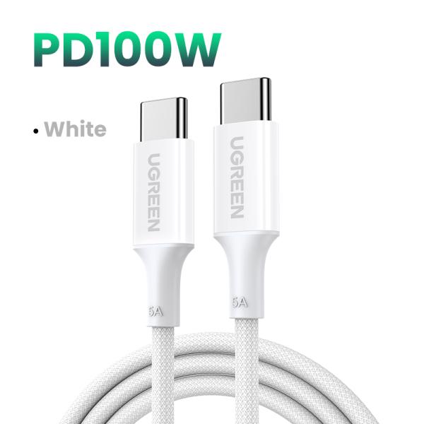 UGREEN L502 USB-C to USB-C PD 5A 100W Braided Fast Charging Cable 1M