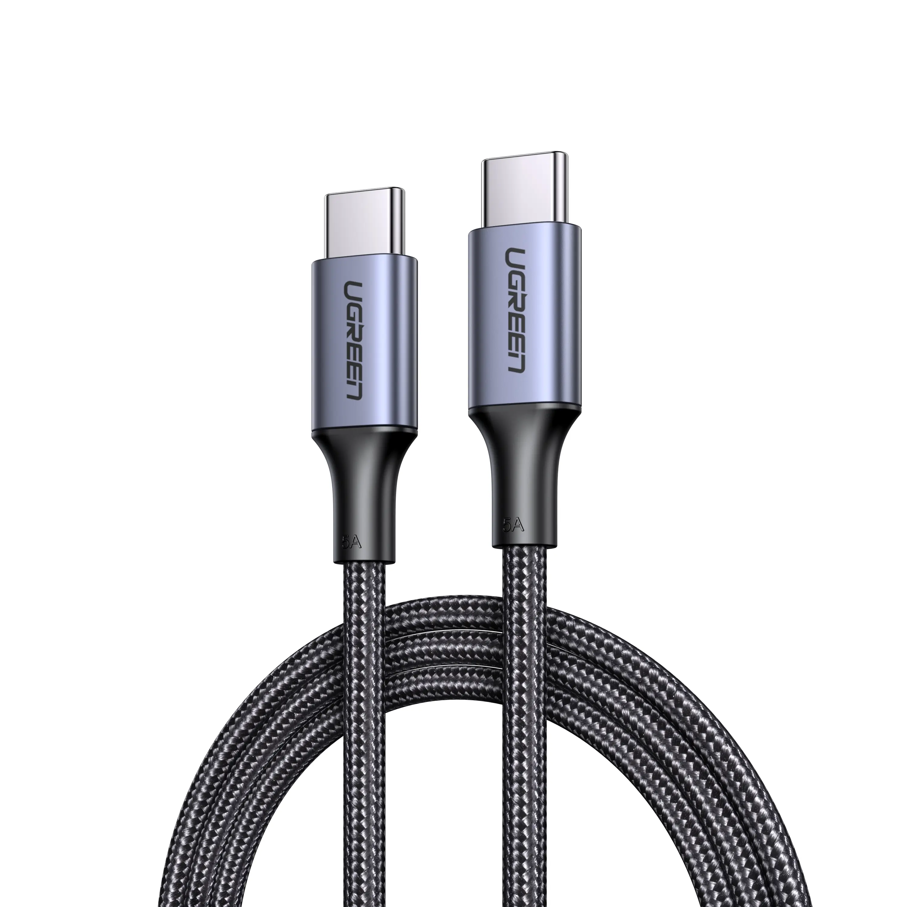 UGREEN US316 (70427) USB-C to USB-C PD 5A Max 100W Braided Fast Charging Cable 1M
