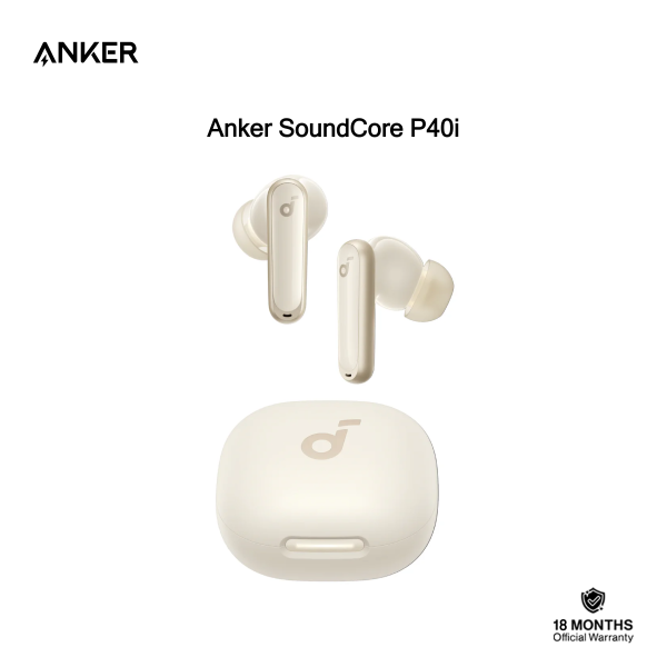 Anker Soundcore P40i True Wireless Earbuds With 40dB ANC, 55H Playtime, Bluetooth 5.3